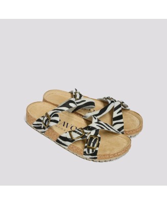 ATINA zebra papucs