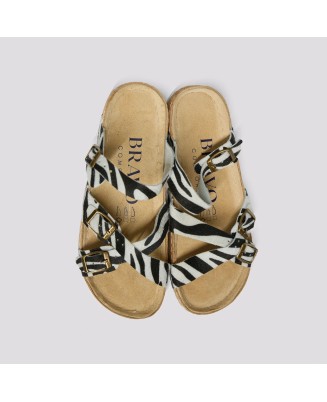 ATINA zebra papucs