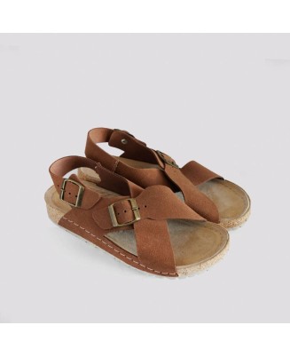 TOSCANA bronz szandál